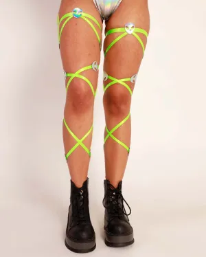 Cosmic Cutie Alien Patch Leg Wraps