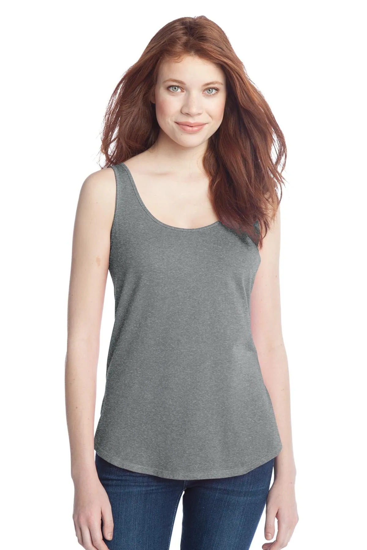 DISCONTINUED  District ®  - Juniors Cotton Swing Tank DT2500