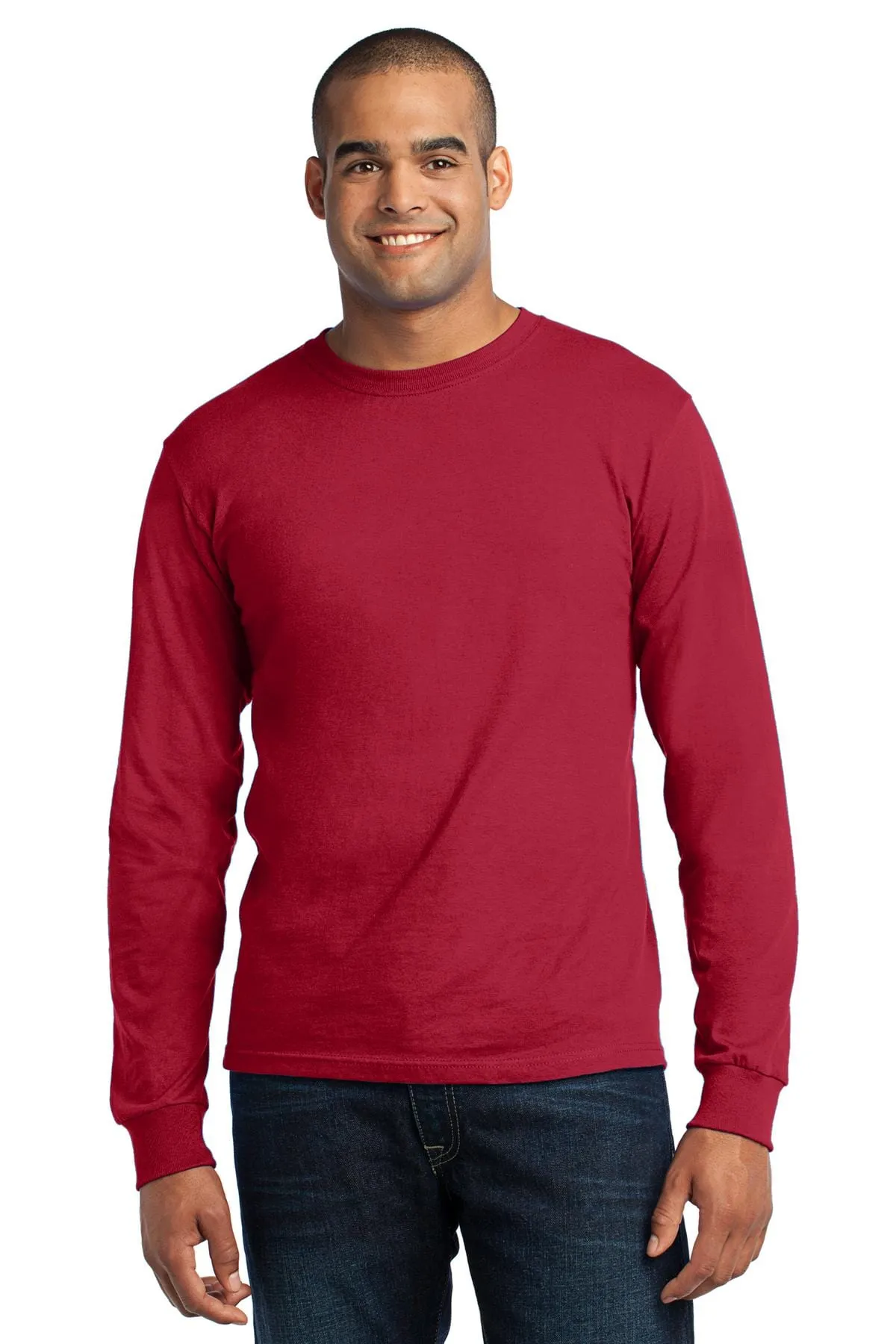 Port & Company ®  - Long Sleeve All-American Tee. USA100LS