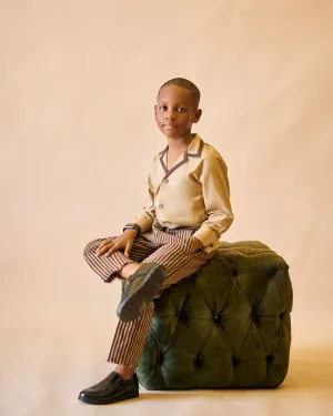 Safari Shirt x Aso Oke Pant